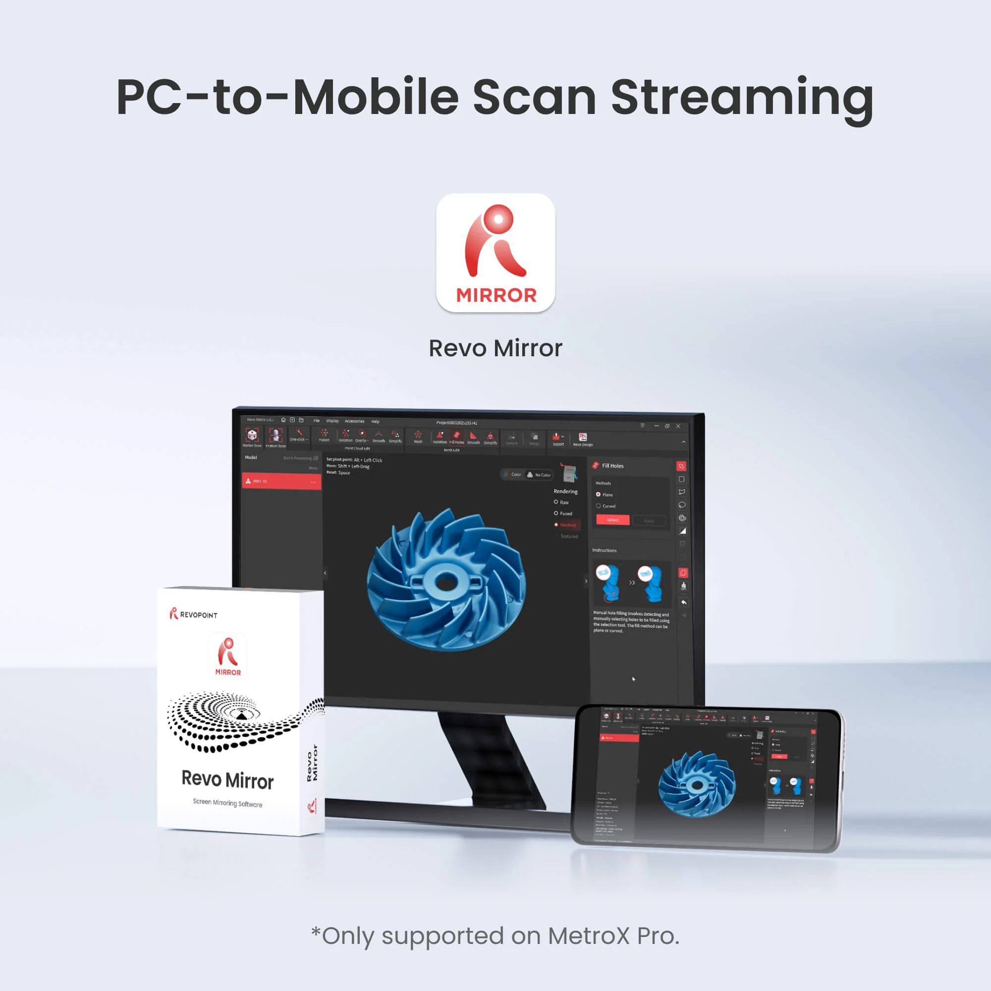 Revopoint MetroX & MetroX Pro: Blue Laser Line and Full-field Structured Light 3D Scanner - Image 13