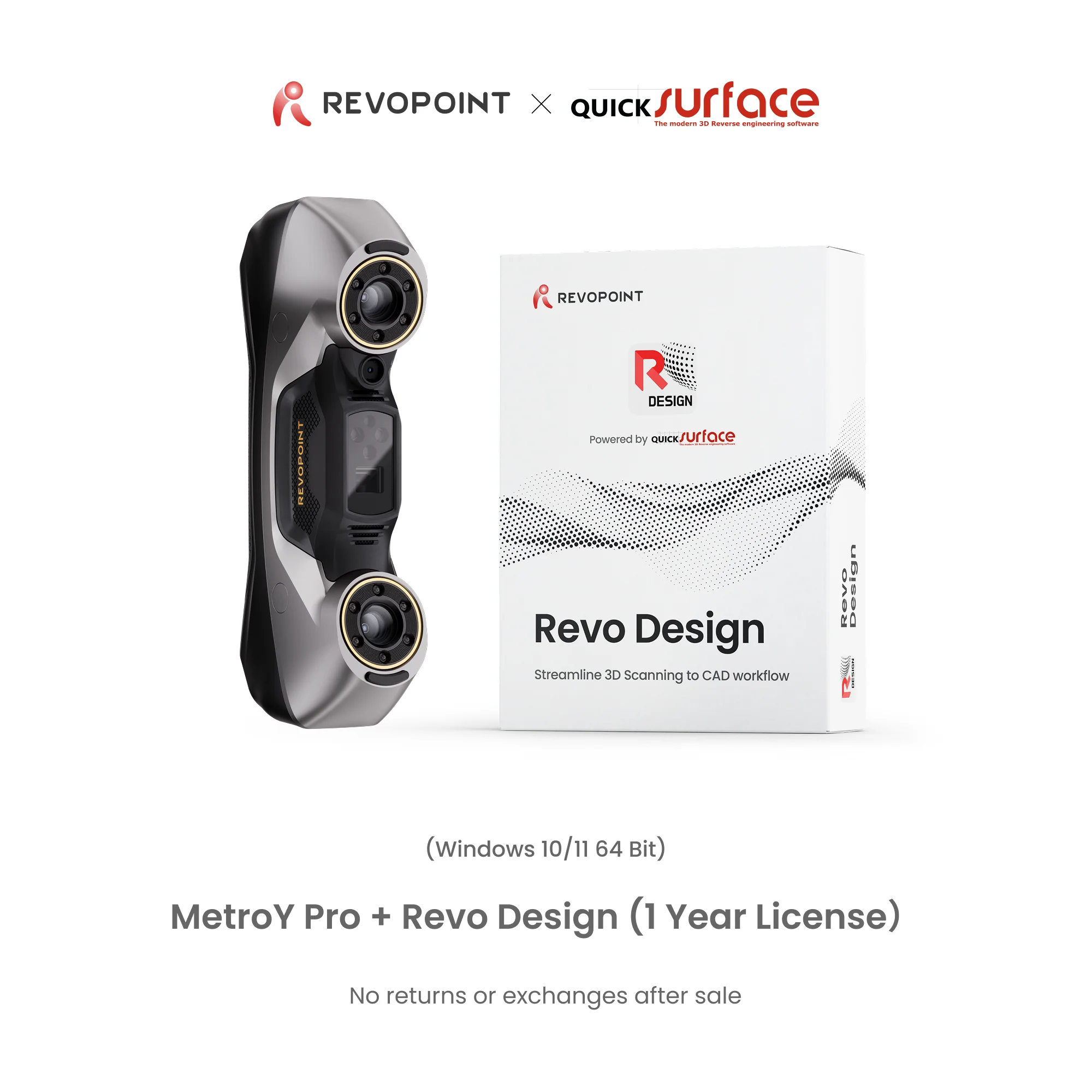 Revopoint MetroY & MetroY Pro: Wireless Blue Laser 3D Scanners for Small to Medium Workpieces - Image 14