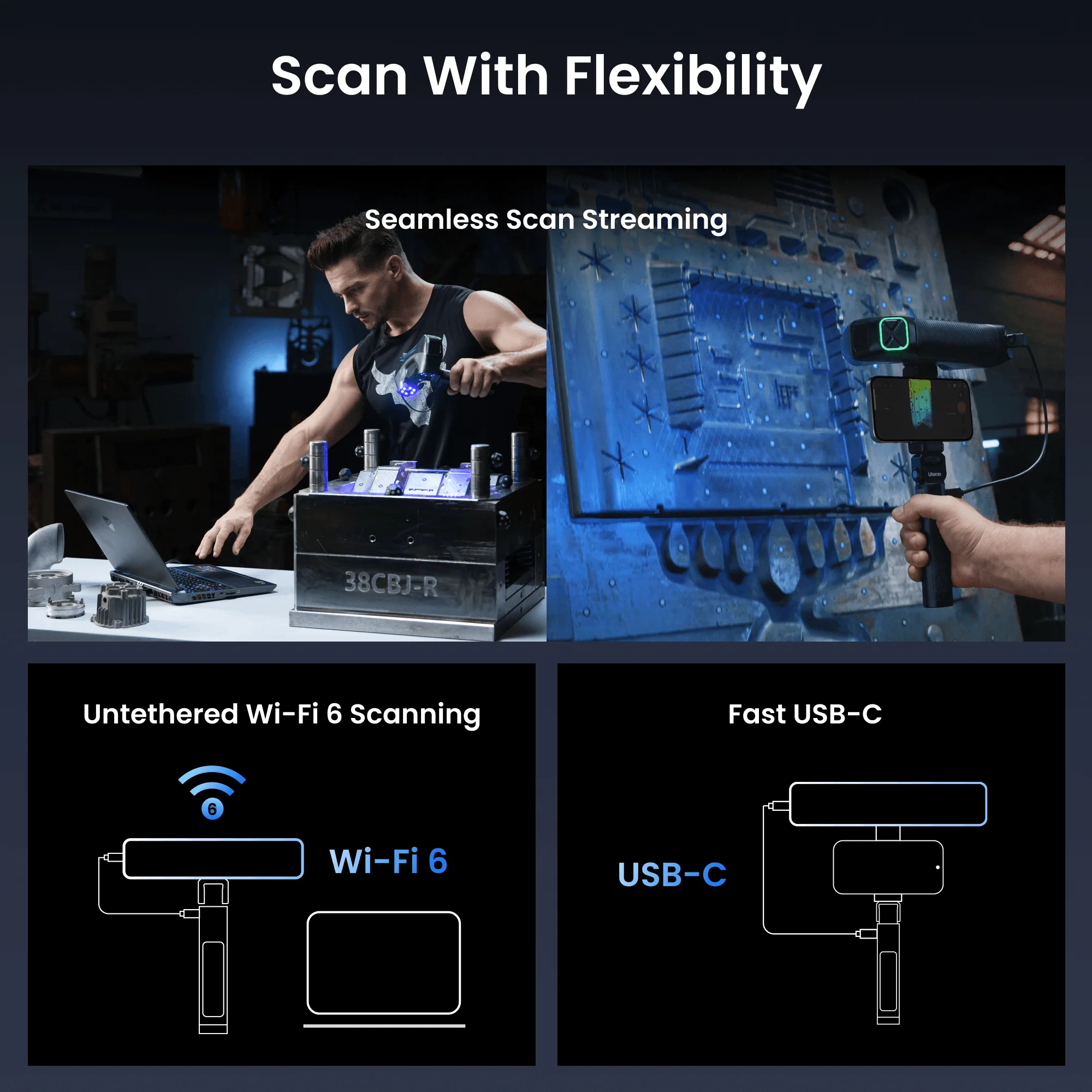 Revopoint MetroY & MetroY Pro: Wireless Blue Laser 3D Scanners for Small to Medium Workpieces - Image 20
