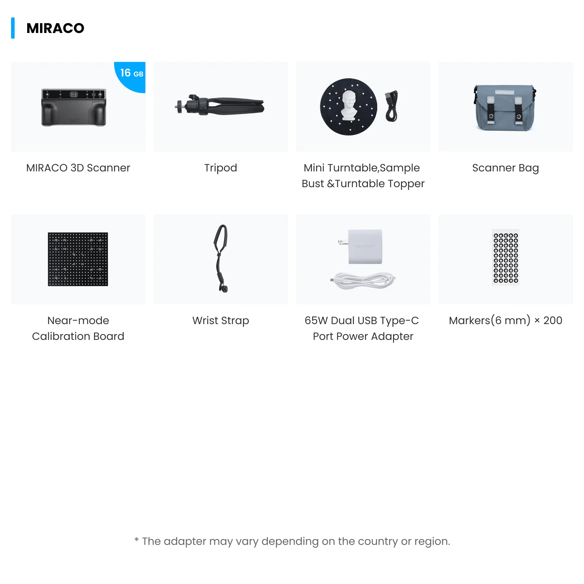 Revopoint MIRACO - Standalone 3D Scanner for Small to Large Objects Scanner - Image 3