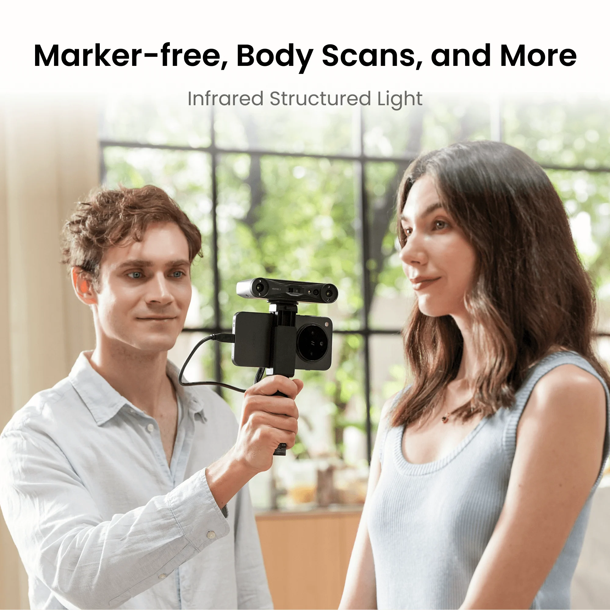 Revopoint INSPIRE 2: Wireless Infrared Laser and Structured Light 3D Scanner - Image 14